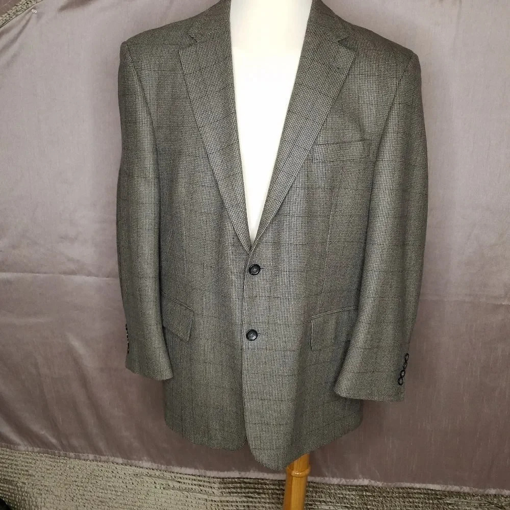 OSCAR‎ DE LA RENTA Plaid  Dress Coat